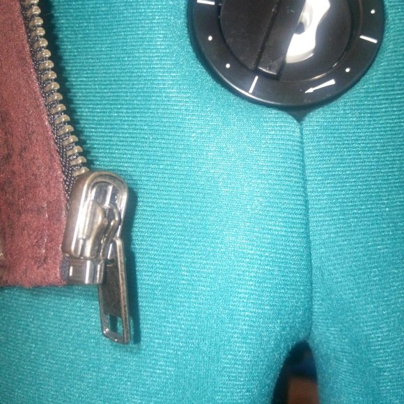 NWT BNCI Reversible Bomber Jacket Black & Burgundy Sz M - Picture 8 of 16